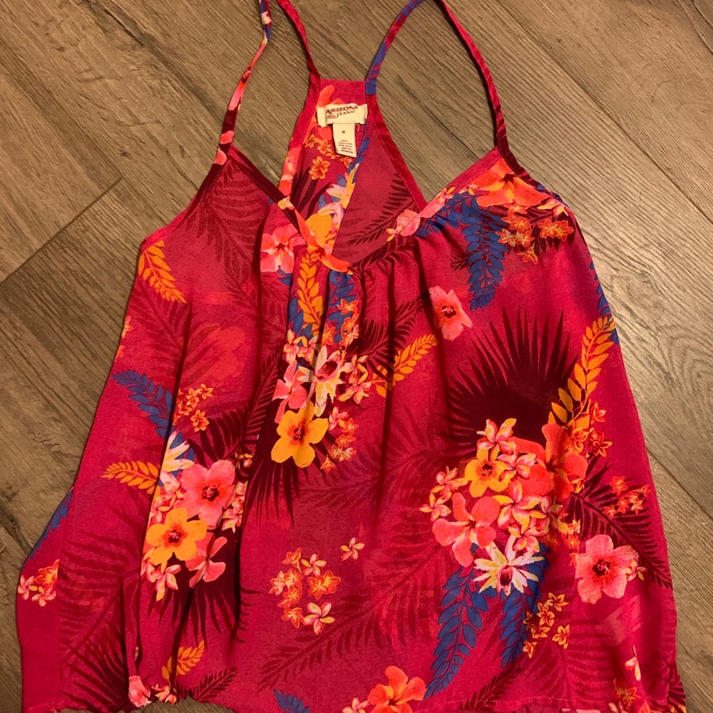 Open Back Tank Top